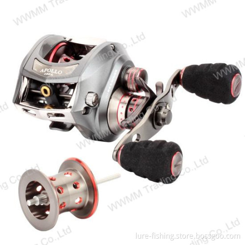 Top Grade 13+1 Bears Metal Bait Cast Reel Fishing Reel (APOLLO150R/L)
